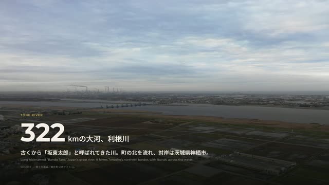 東庄町の水辺の動画